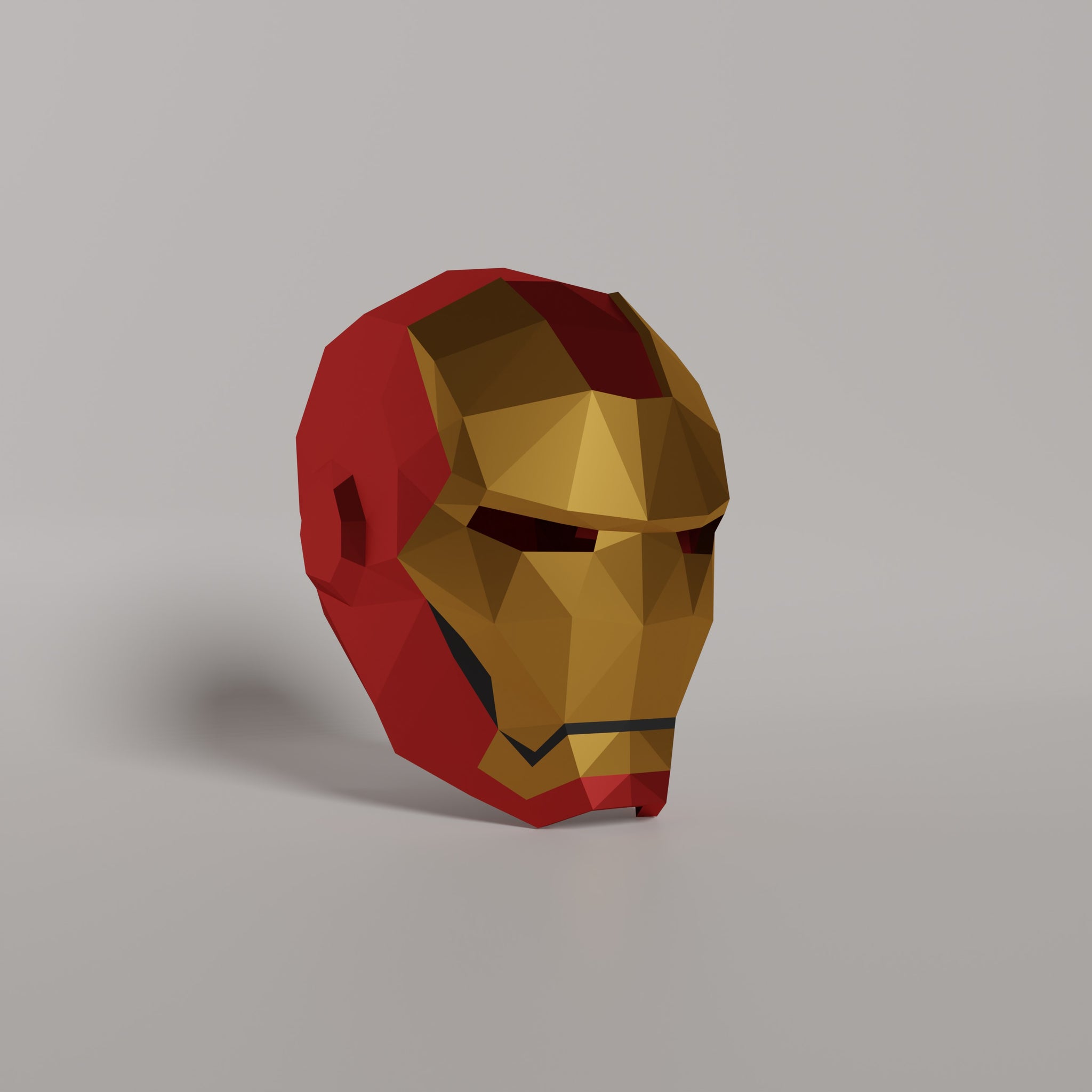 Casco Iron Man – Ármalo DEPAPEL